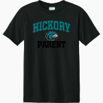 Hickory Hawks Port & Company Youth CVC Tee Front Thumbnail