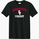 SIERRA VISTA HIGH SCHOOL DONS <span class="pdp-name-mascot">SIERRA VISTA DONS</span> Port & Company Youth CVC Tee Front Thumbnail