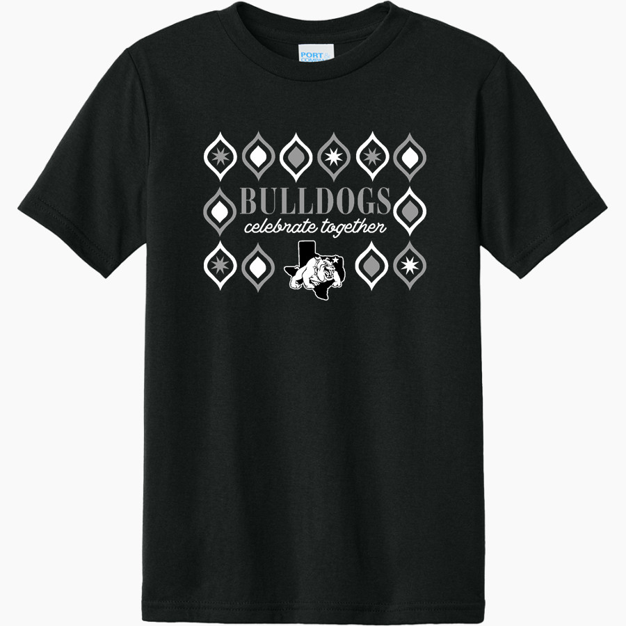 HOWE HIGH SCHOOL BULLDOGS Port & Company Youth CVC Tee