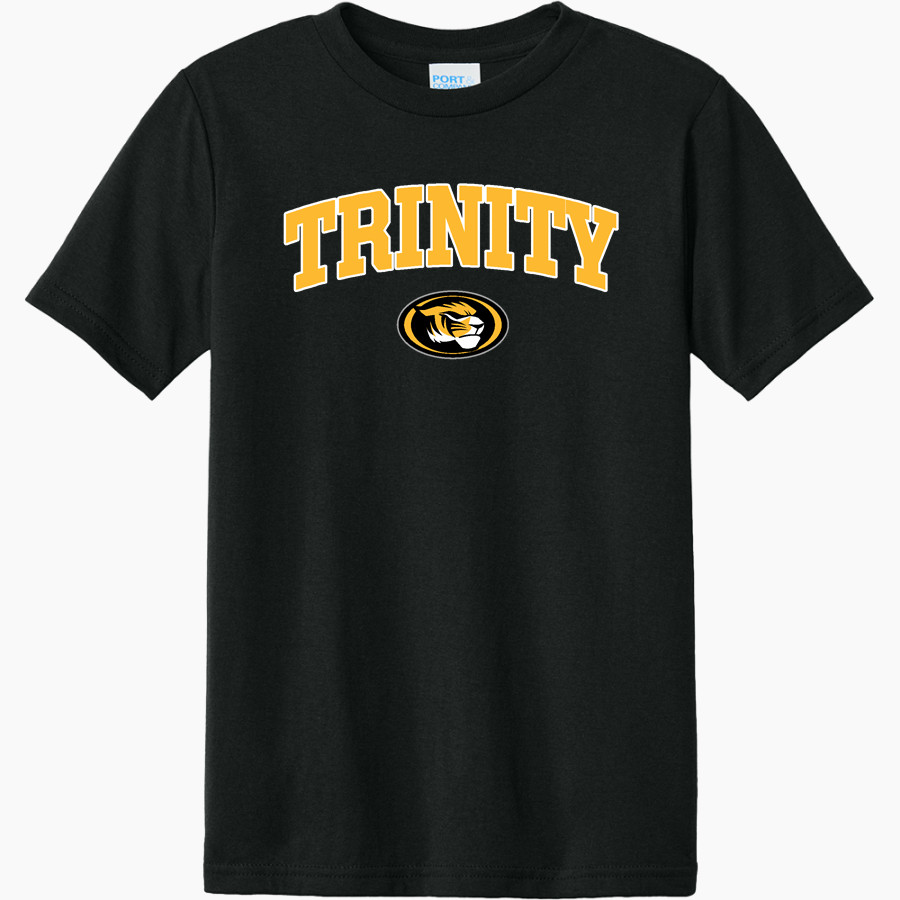 Trinity Tigers <span class="pdp-name-mascot">Trinity College of Florida Tigers</span> Port & Company Youth CVC Tee