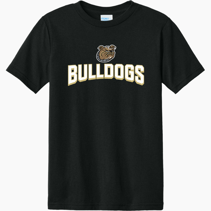 Bryant Bulldogs <span class="pdp-name-mascot">Bryant Bulldogs</span> Port & Company Youth CVC Tee