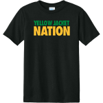 WINDSOR HIGH SCHOOL YELLOW JACKETS <span class="pdp-name-mascot">WINDSOR YELLOW JACKETS</span> Port & Company Youth CVC Tee Front Thumbnail