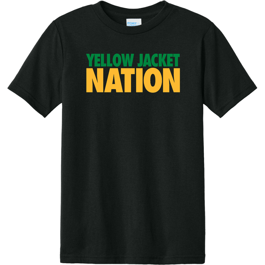 WINDSOR HIGH SCHOOL YELLOW JACKETS <span class="pdp-name-mascot">WINDSOR YELLOW JACKETS</span> Port & Company Youth CVC Tee