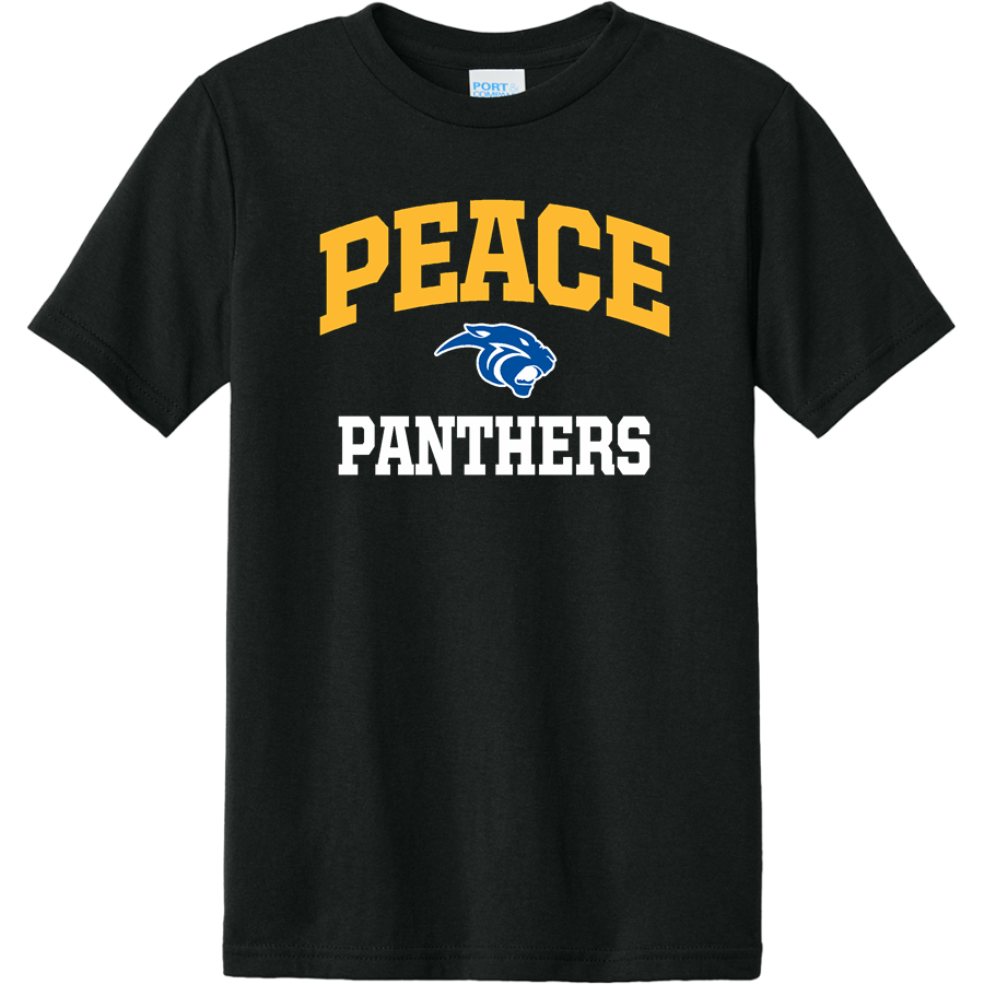 Peace Panthers <span class="pdp-name-mascot">Peace Lutheran School Panthers</span> Port & Company Youth CVC Tee