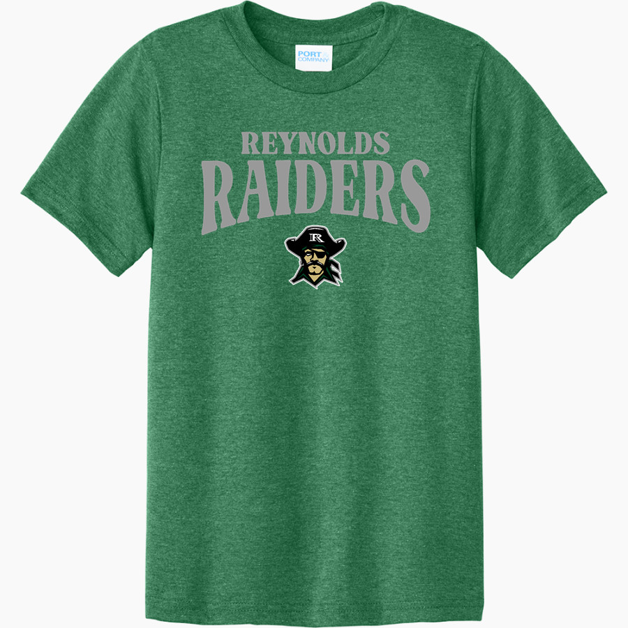 REYNOLDS HIGH SCHOOL RAIDERS <span class="pdp-name-mascot">REYNOLDS RAIDERS</span> Port & Company Youth CVC Tee
