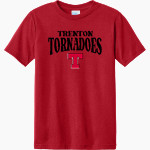 Trenton Tornadoes Port & Company Youth CVC Tee Front Thumbnail