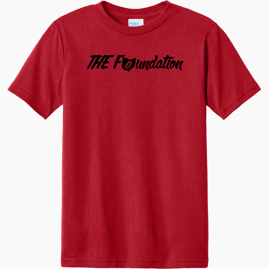 The Foundation The Foundation Port & Company Youth CVC Tee