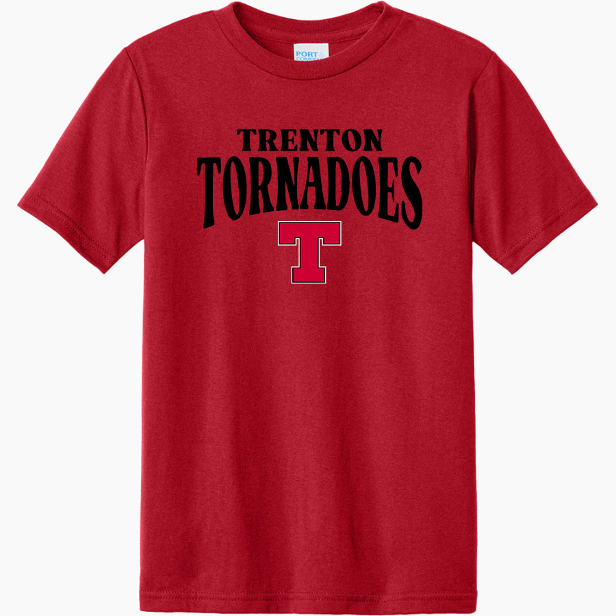 Trenton Tornadoes Port & Company Youth CVC Tee
