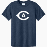 Aggie Sideline Store UC Davis Port & Company Youth CVC Tee Front Thumbnail