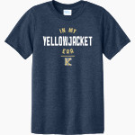 KINGFISHER HIGH SCHOOL YELLOWJACKETS <span class="pdp-name-mascot">KINGFISHER YELLOWJACKETS</span> Port & Company Youth CVC Tee Front Thumbnail