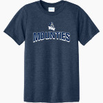 Mount Aloysius College Mounties Port & Company Youth CVC Tee Front Thumbnail