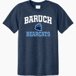 Baruch Bearcats <span class="pdp-name-mascot">Baruch Bearcats</span> Port & Company Youth CVC Tee Front Thumbnail