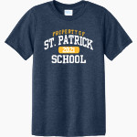 St. Patrick Fightin' Irish <span class="pdp-name-mascot">St. Patrick Fightin' Irish Men</span> Port & Company Youth CVC Tee Front Thumbnail