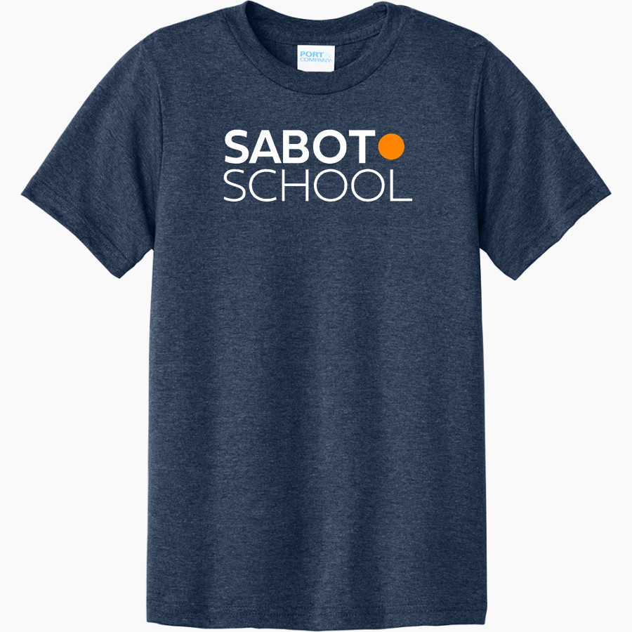 Sabot School Sabot School <span class="pdp-name-mascot">STONY POINT SCHOOL</span> Port & Company Youth CVC Tee