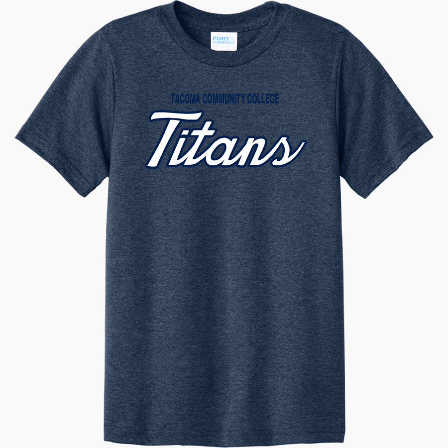 Tacoma Community College Titans <span class="pdp-name-mascot">Tacoma Community College Titans</span> Port & Company Youth CVC Tee