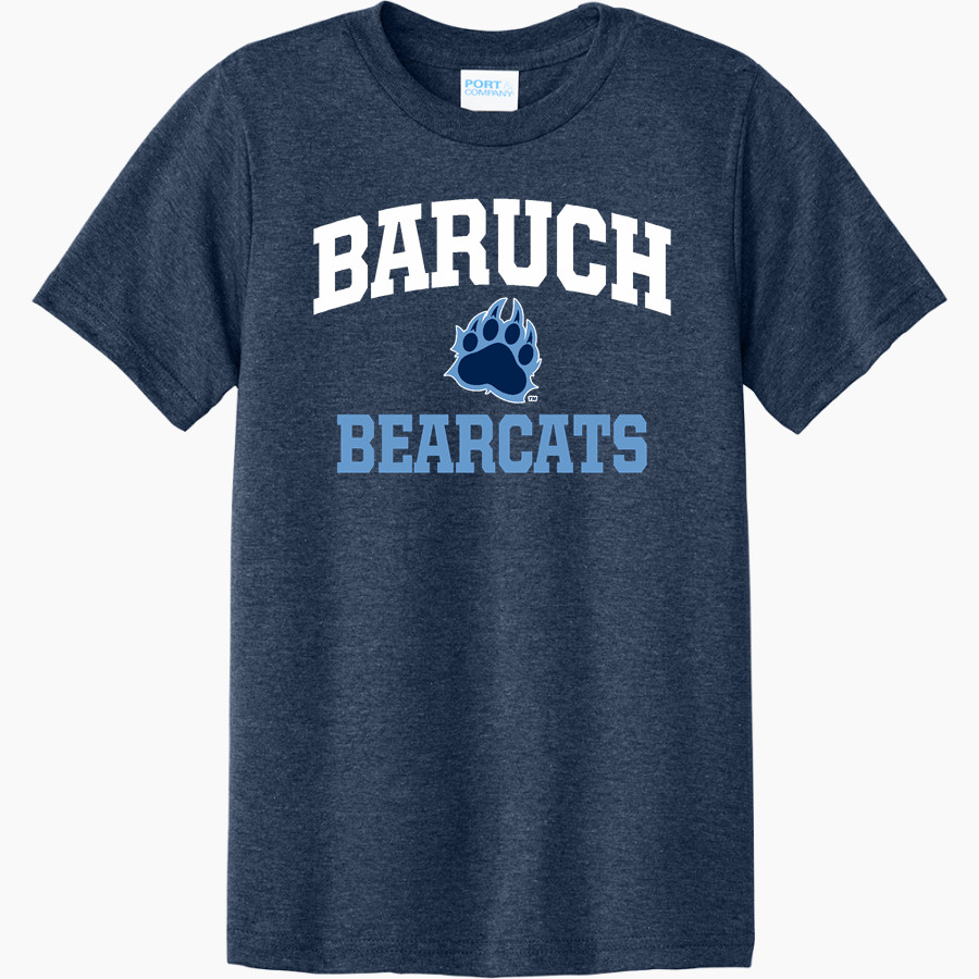 Baruch Bearcats <span class="pdp-name-mascot">Baruch Bearcats</span> Port & Company Youth CVC Tee