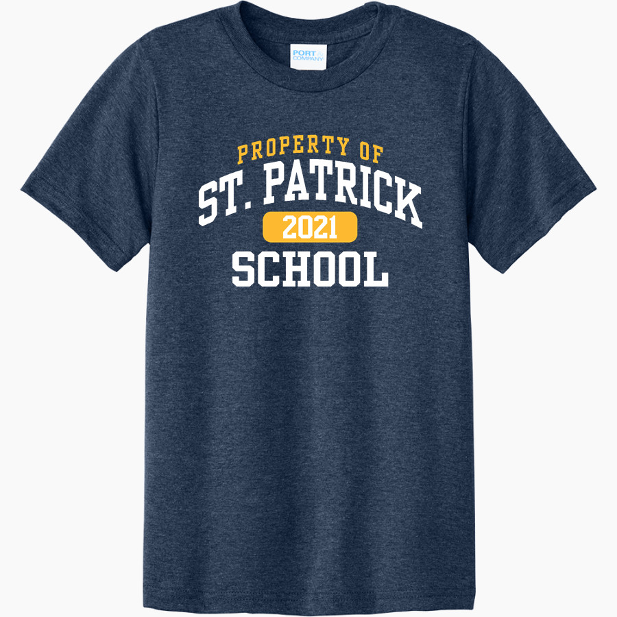 St. Patrick Fightin' Irish <span class="pdp-name-mascot">St. Patrick Fightin' Irish Men</span> Port & Company Youth CVC Tee