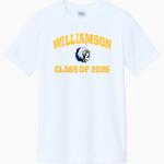 WILLIAMSON HIGH SCHOOL WARRIORS Port & Company Youth CVC Tee Front Thumbnail