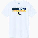 LITTLESTOWN HIGH SCHOOL THUNDERBOLTS Port & Company Youth CVC Tee Front Thumbnail