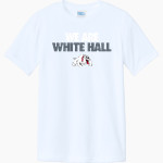 WHITE HALL HIGH SCHOOL BULLDOGS <span class="pdp-name-mascot">WHITE HALL BULLDOGS</span> Port & Company Youth CVC Tee Front Thumbnail
