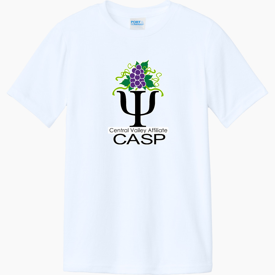 Central Valley Affiliate - CASP <span class="pdp-name-mascot">Central Valley Affiliate-CASP</span> Port & Company Youth CVC Tee