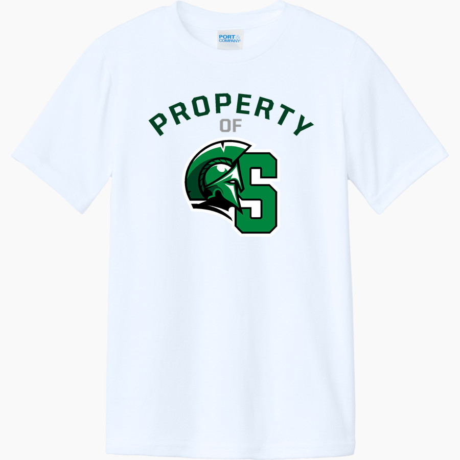 Calvary Christian Spartans <span class="pdp-name-mascot">Calvary Christian Spartans</span> Port & Company Youth CVC Tee