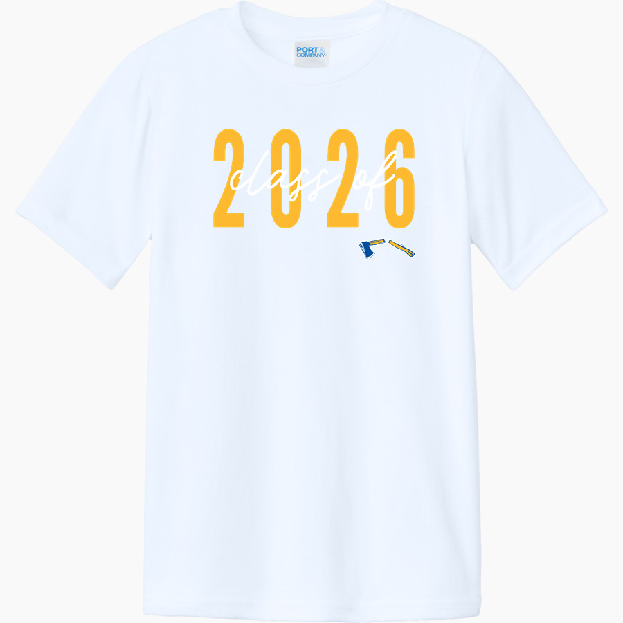 BAD AXE HIGH SCHOOL HATCHETS <span class="pdp-name-mascot">BAD AXE HATCHETS</span> Port & Company Youth CVC Tee