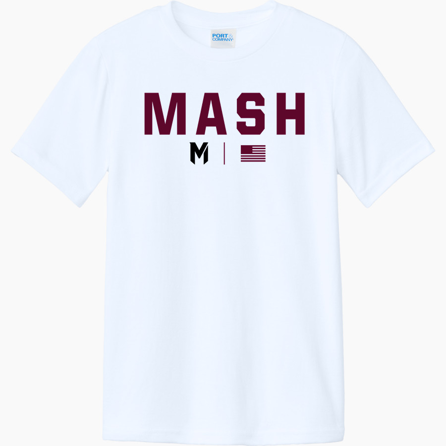 Mash Athletics Port & Company Youth CVC Tee