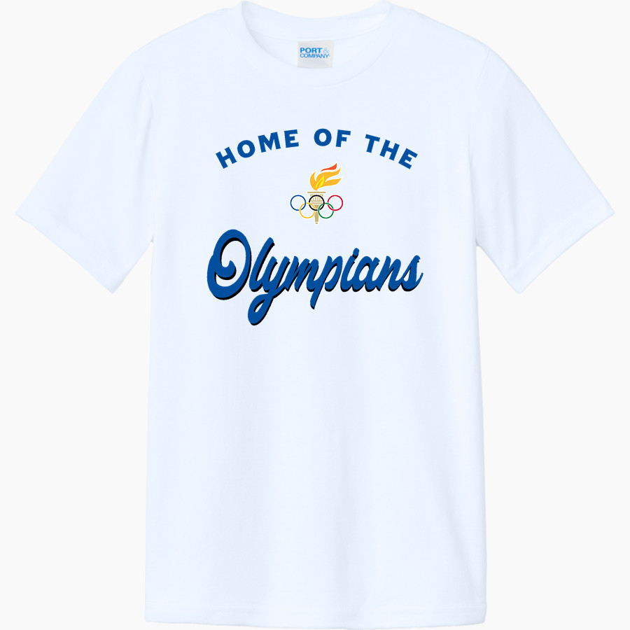 LEUZINGER HIGH SCHOOL OLYMPIANS Port & Company Youth CVC Tee
