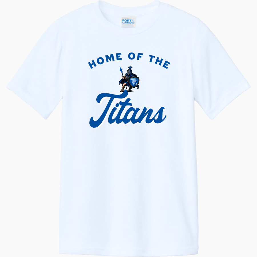 TRINITY COLLEGIATE SCHOOL TITANS <span class="pdp-name-mascot">TRINITY COLLEGIATE TITANS</span> Port & Company Youth CVC Tee