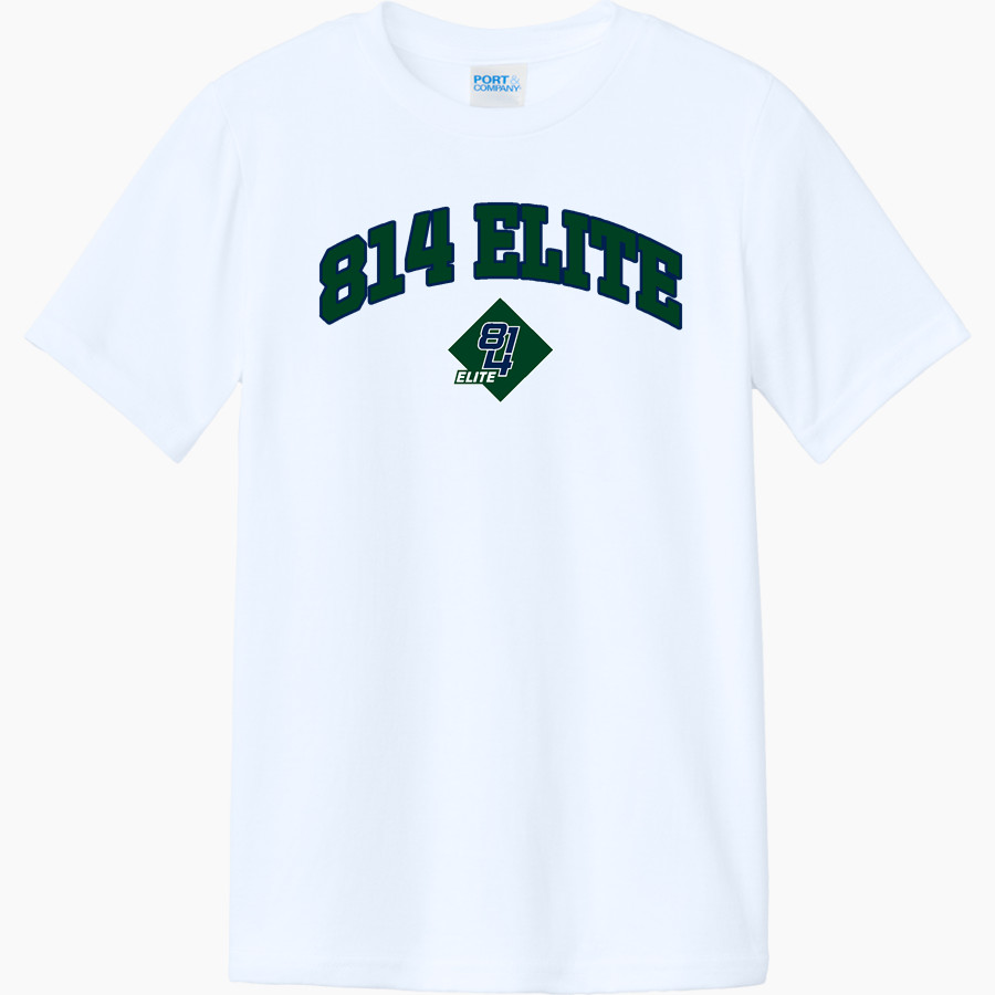 814 Elite 814 Elite <span class="pdp-name-mascot">814 Elite</span> Port & Company Youth CVC Tee
