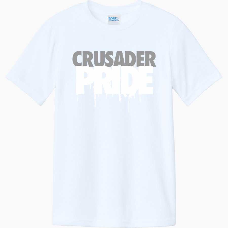 Grace Christian Academy Crusaders <span class="pdp-name-mascot">Grace Christian Academy Crusaders</span> Port & Company Youth CVC Tee