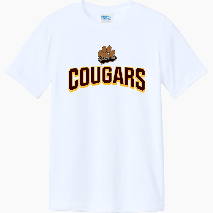 Northridge Cougars <span class="pdp-name-mascot">Northridge Cougars</span> Port & Company Youth CVC Tee