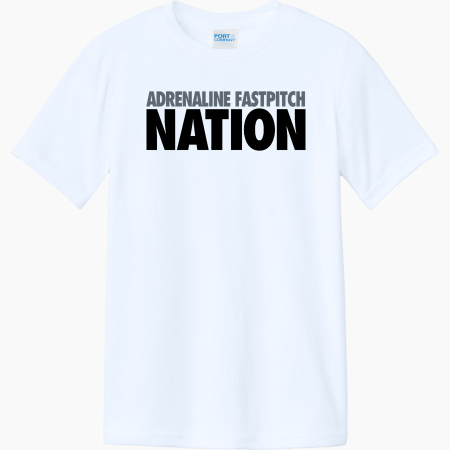 Adrenaline Fastpitch Fastpitch <span class="pdp-name-mascot">Adrenaline Fastpitch Fastpitch</span> Port & Company Youth CVC Tee