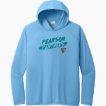 Pearson Panthers Port & Company Men's Performance Pullover Hooded Tee Front Thumbnail