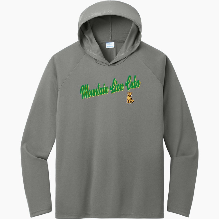 Methow Valley Elementary Mountain Lion Cubs <span class="pdp-name-mascot">Methow Valley Elementary School Mountain Lion Cubs</span> Port & Company Men's Performance Pullover Hooded Tee