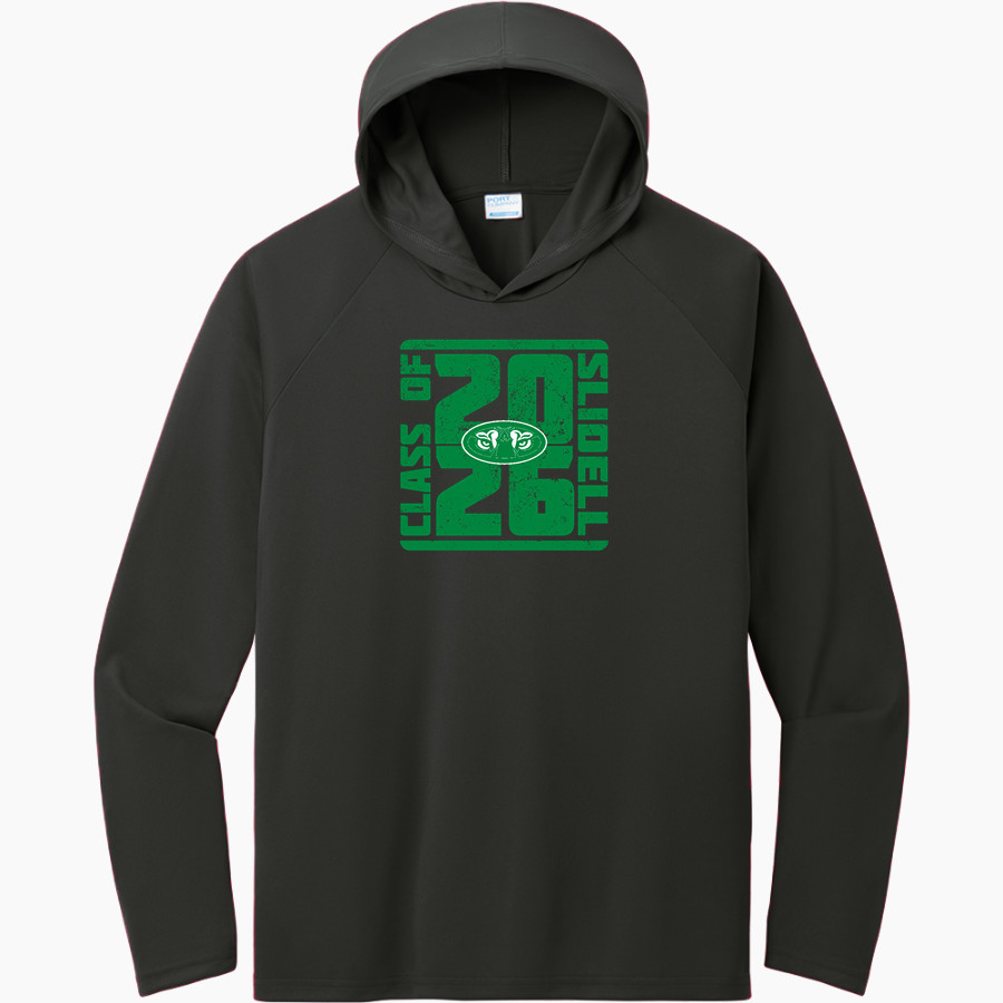 SLIDELL HIGH SCHOOL TIGERS <span class="pdp-name-mascot">SLIDELL TIGERS</span> Port & Company Men's Performance Pullover Hooded Tee