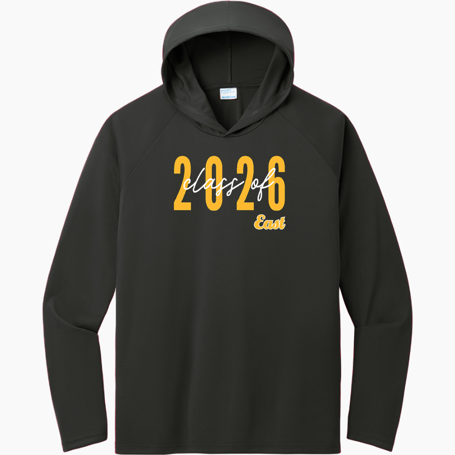 EAST NOBLE HIGH SCHOOL KNIGHTS <span class="pdp-name-mascot">EAST NOBLE KNIGHTS</span> Port & Company Men's Performance Pullover Hooded Tee
