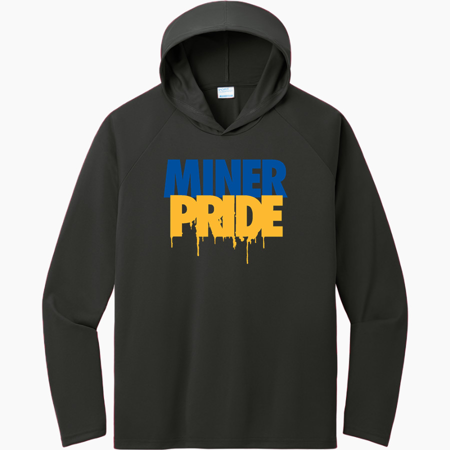 Beulah Miners <span class="pdp-name-mascot">Beulah Miners</span> Port & Company Men's Performance Pullover Hooded Tee