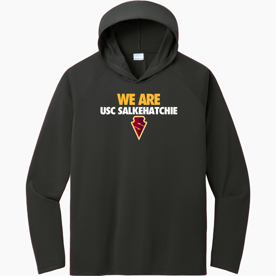 USC SALKEHATCHIE Indians Port & Company Men's Performance Pullover Hooded Tee