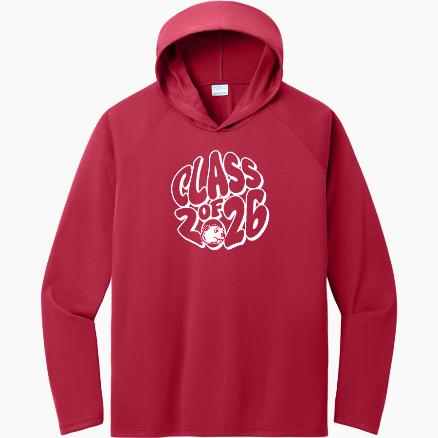 Minot State Beavers <span class="pdp-name-mascot">Minot State Beavers</span> Port & Company Men's Performance Pullover Hooded Tee