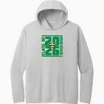 REGIS RAMBLERS <span class="pdp-name-mascot">REGIS RAMBLERS</span> Port & Company Men's Performance Pullover Hooded Tee Front Thumbnail
