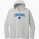 NEW KENT HIGH SCHOOL TROJANS <span class="pdp-name-mascot">NEW KENT TROJANS</span> Port & Company Men's Performance Pullover Hooded Tee Front Thumbnail