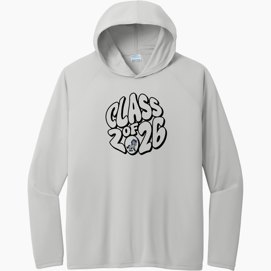 MacArthur Elementary Mustangs Port & Company Men's Performance Pullover Hooded Tee