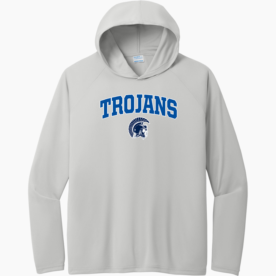 NEW KENT HIGH SCHOOL TROJANS <span class="pdp-name-mascot">NEW KENT TROJANS</span> Port & Company Men's Performance Pullover Hooded Tee