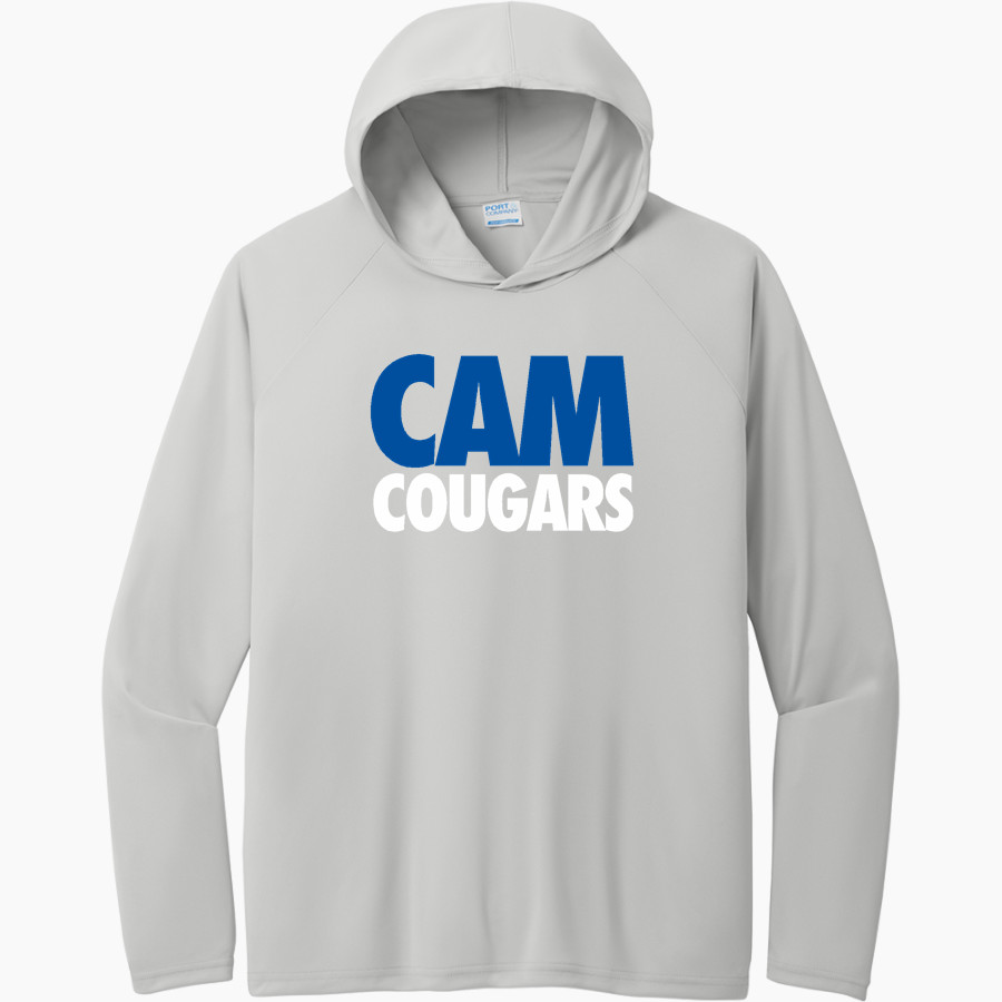 CAM HIGH SCHOOL COUGARS <span class="pdp-name-mascot">CAM COUGARS</span> Port & Company Men's Performance Pullover Hooded Tee