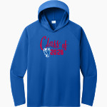 CAMPBELL-SAVONA HIGH SCHOOL PANTHERS <span class="pdp-name-mascot">CAMPBELL - SAVONA PANTHERS</span> Port & Company Men's Performance Pullover Hooded Tee Front Thumbnail