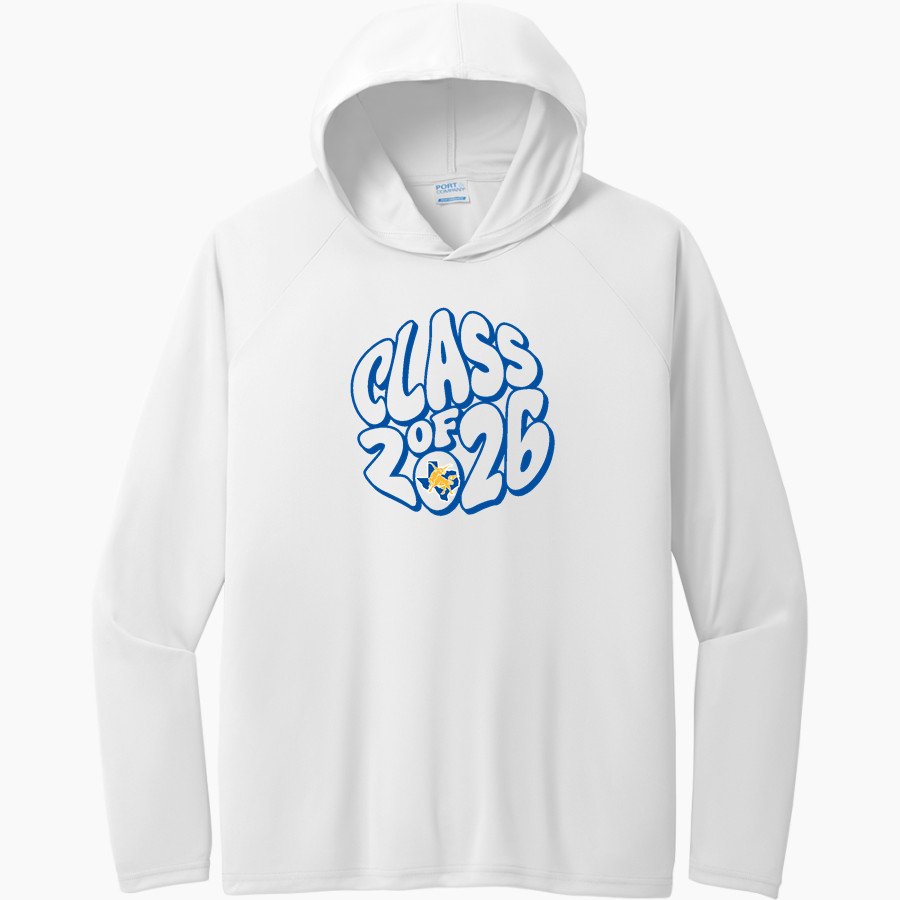 DIME BOX HIGH SCHOOL LONGHORNS <span class="pdp-name-mascot">DIME BOX LONGHORNS</span> Port & Company Men's Performance Pullover Hooded Tee