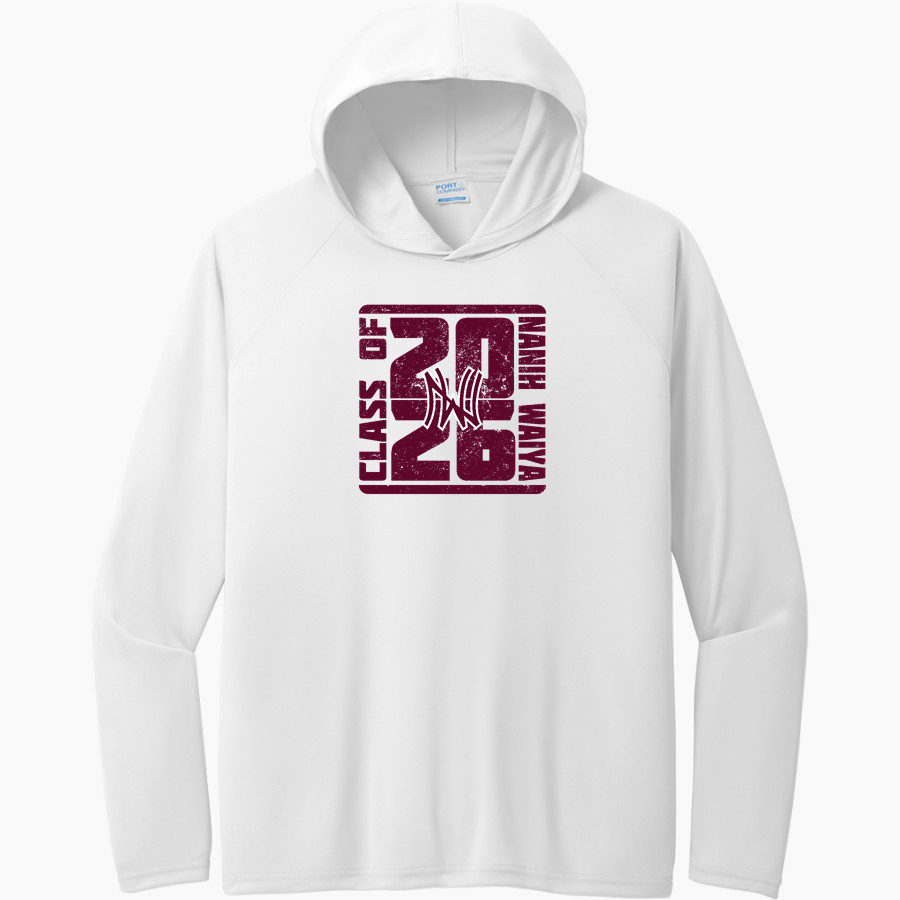 NANIH WAIYA HIGH SCHOOL WARRIORS <span class="pdp-name-mascot">NANIH WAIYA WARRIORS</span> Port & Company Men's Performance Pullover Hooded Tee