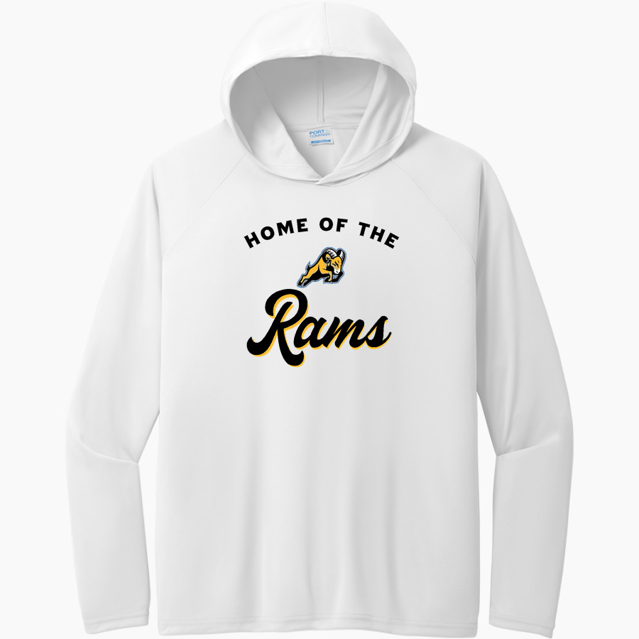 RIVERDALE HIGH SCHOOL RAMS <span class="pdp-name-mascot">RIVERDALE RAMS</span> Port & Company Men's Performance Pullover Hooded Tee